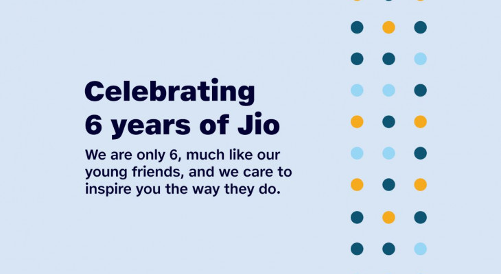 Jio invites 6-year-olds for their 6th birthday