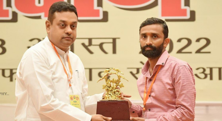 Rahul Gupta makes the country proud by becoming a youth leader of Lucknow