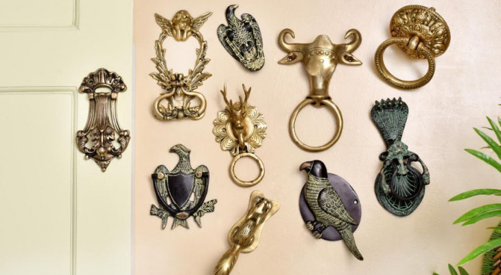 Check out the elegant collection of vintage Door Knockers from IndianShelf  - The India Saga