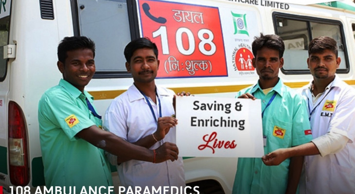 108 Ambulance Paramedics the unsung health warriors of India – states Jitendra Sharma from Ziqitza Healthcare
