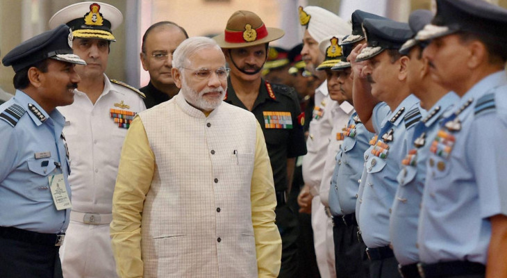 PM Modi meets with top military officials and focuses on theaterisation