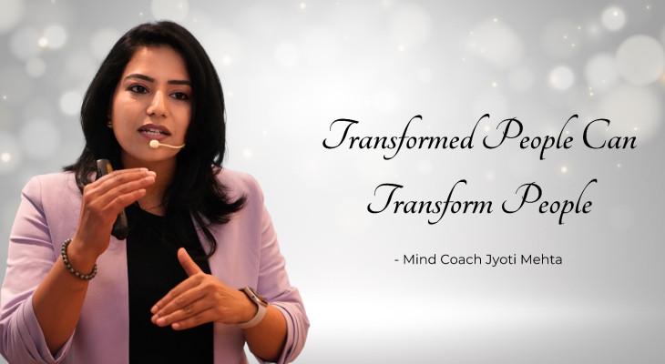 “I believe in the Power of Community,” says Jyoti Mehta, Mind Coach and NLP Counsellor