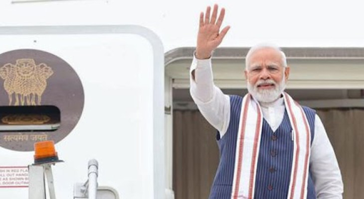 PM Modi leaves to attend historical BRICS Summit in Johannesburg, South Africa
