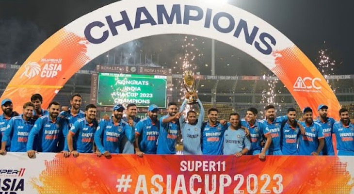 India became the Asia Cup Champions for the 8th time