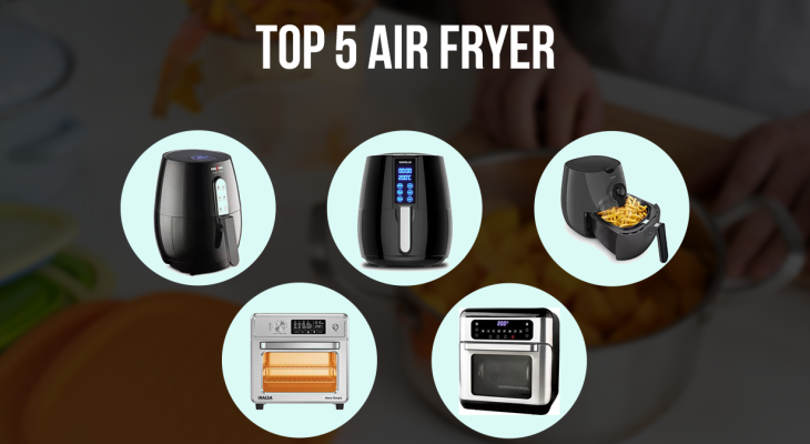 5 Air Fryer Options for Your Ideal Kitchen