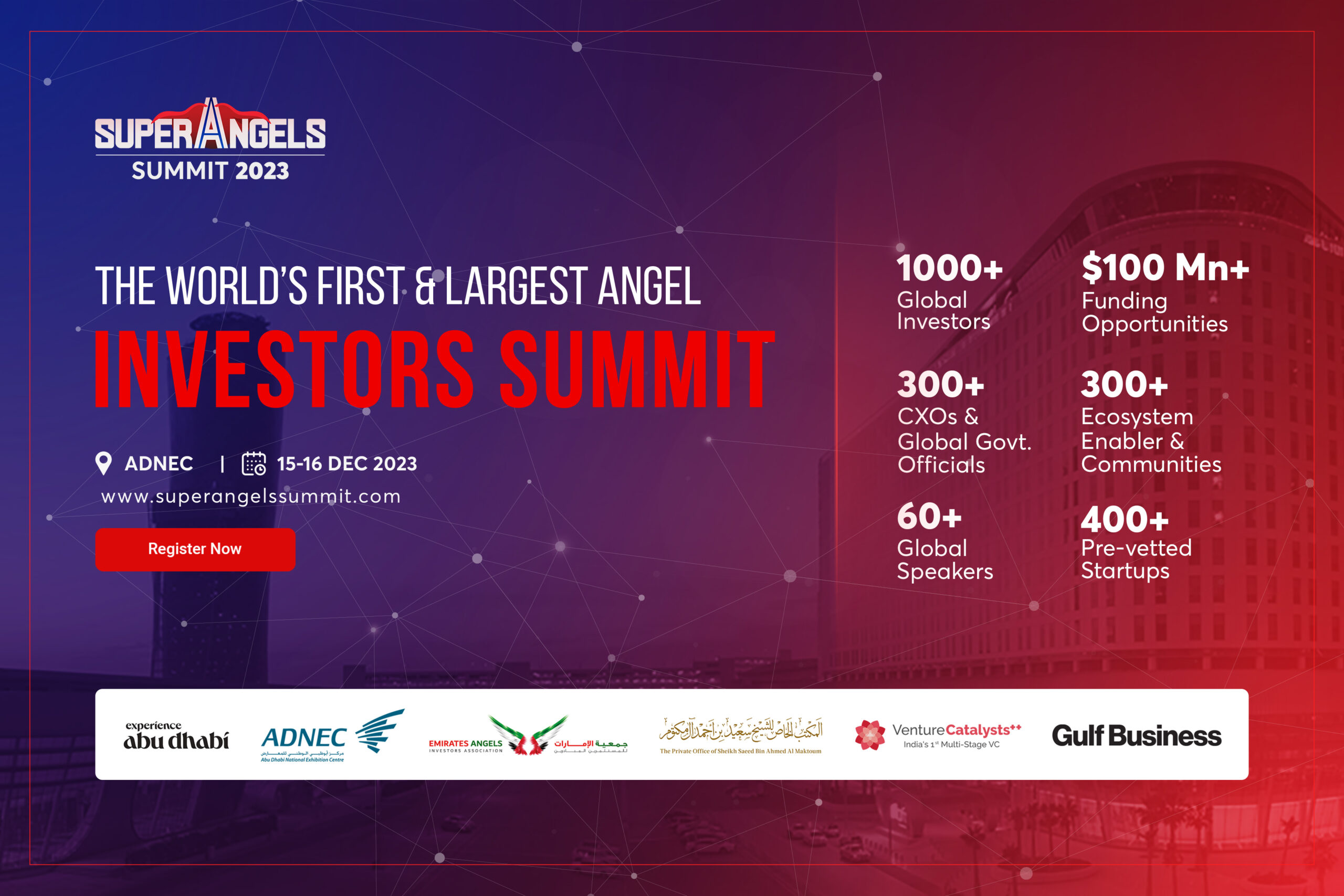 SuperAngels Summit: Abu Dhabi to host two-day investor conference on 15-16 Dec 2023