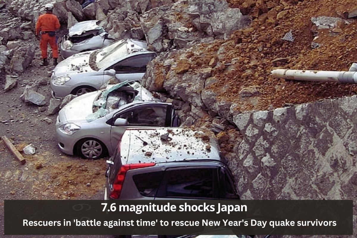Japan Earthquake: Rescuers battling against time to rescue New Year’s Day quake survivors