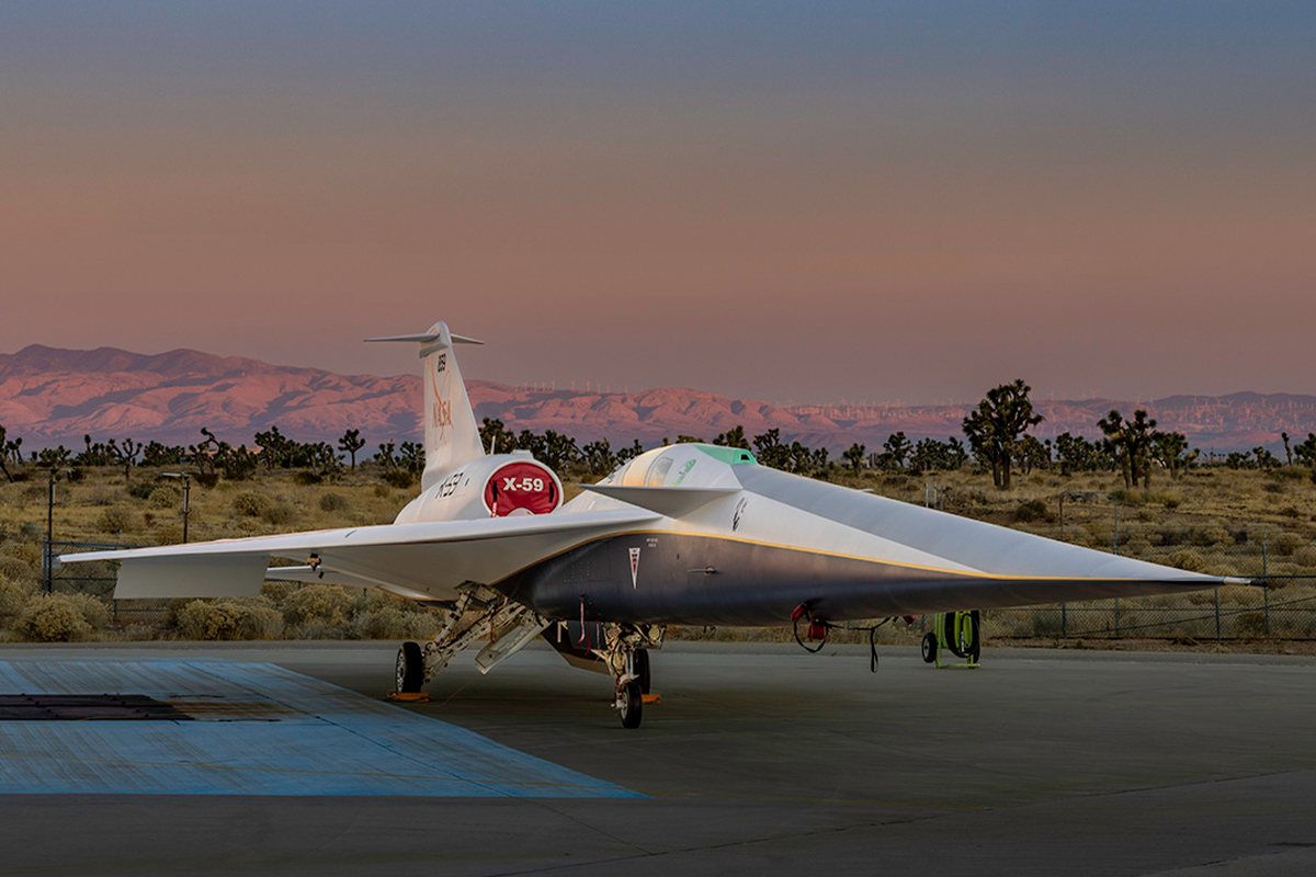 NASA Unveils Supersonic Aircraft That Can Travel Faster Than Speed of Sound