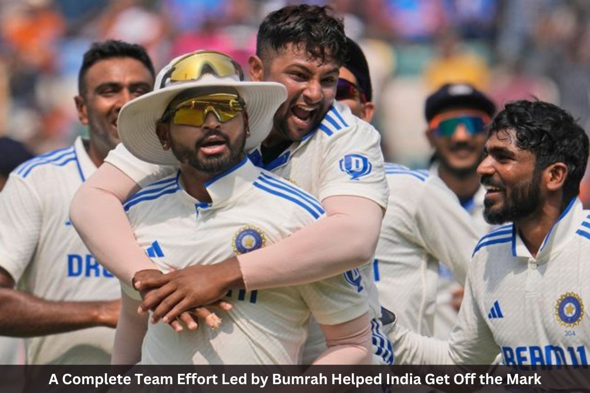 India Vs England: A team effort led by Bumrah helped India get off the mark
