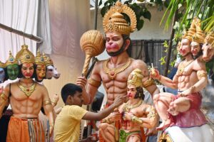 Delhi High Court fined the man Rs 1 lakh for including “Lord Hanuman” in a private temple property dispute