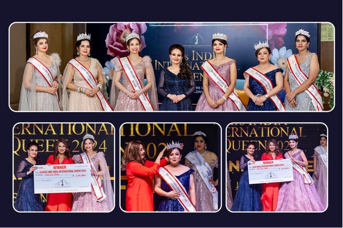 Mahima Chaudhry crowned the Winners of Mrs India International Queen 2024