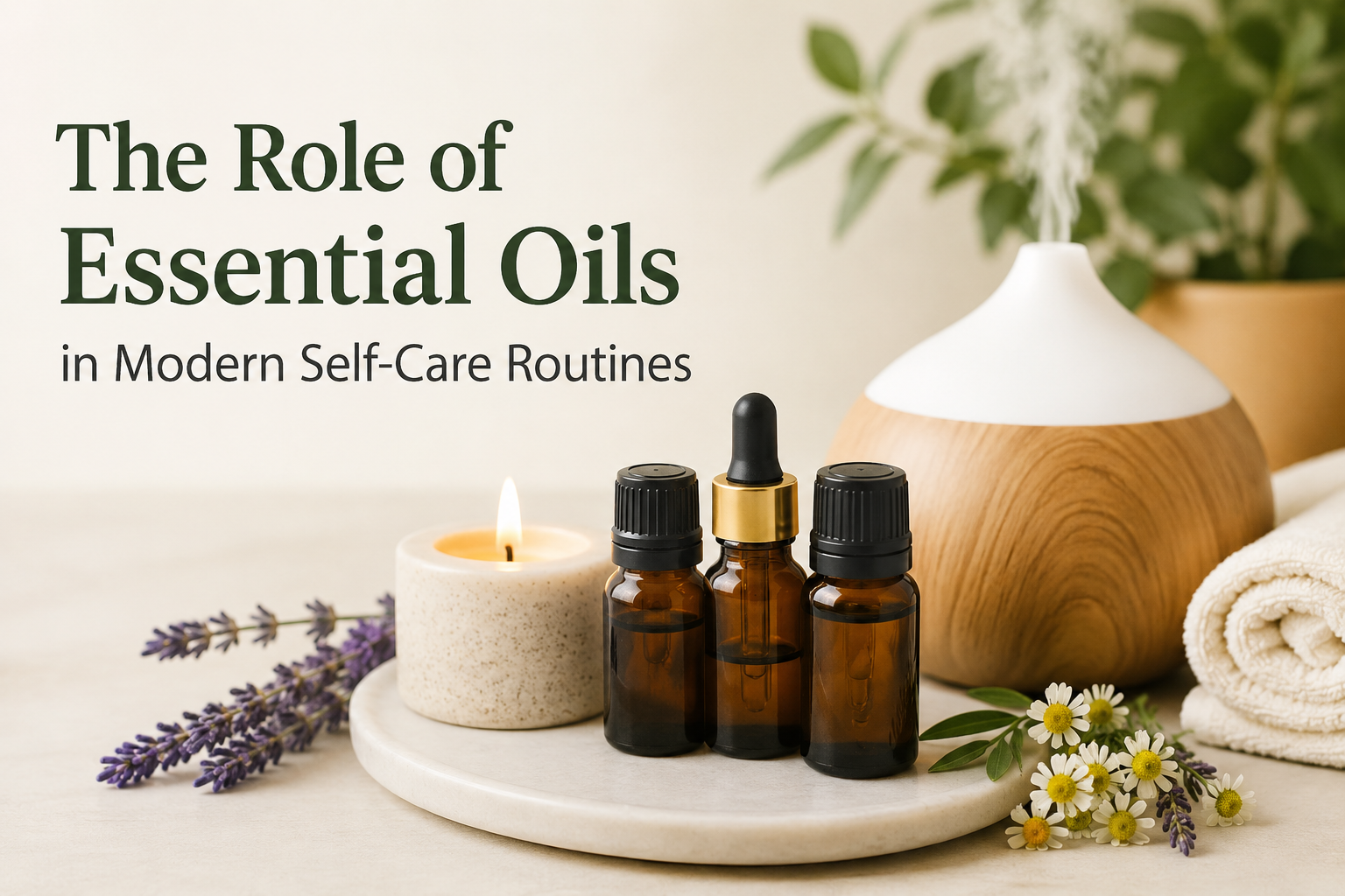 The Role of Essential Oils in Modern Self-Care Routines